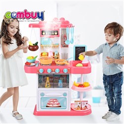 CB812279 CB812280 - Cake oven toy big spray play kitchen toy set for children